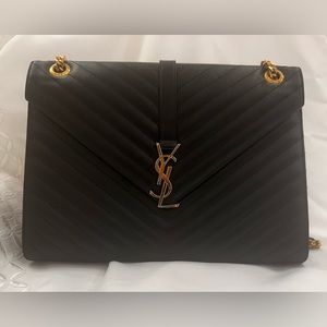 Saint Laurent Large Envelope Shoulder Bag